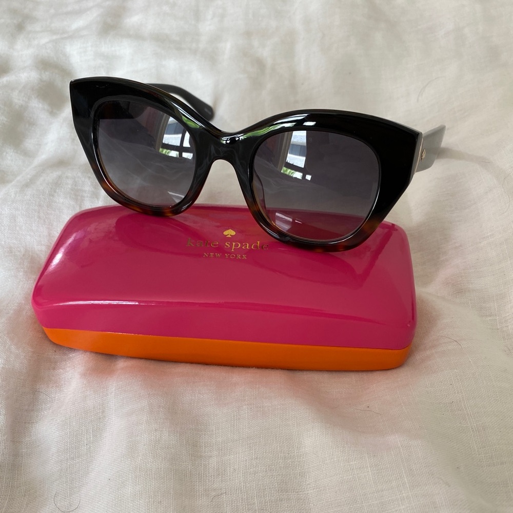 Kate Spade Cat Eye Jalena acetate sunglasses Tortoise